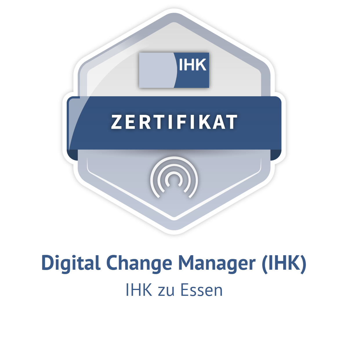 IHK-Badge Digital Change Manager